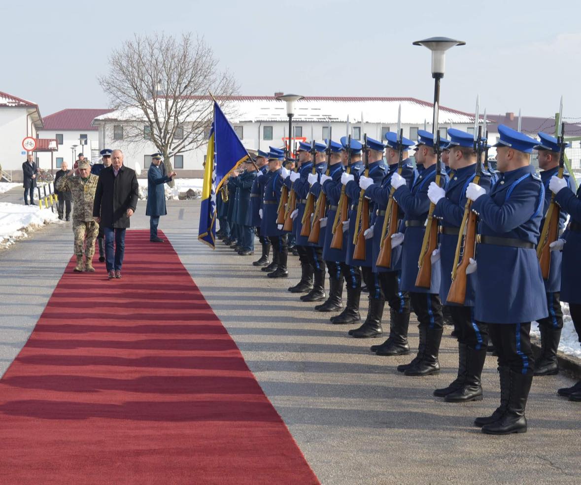 Helez na svečanoj primopredaji komandanta Operativne komande