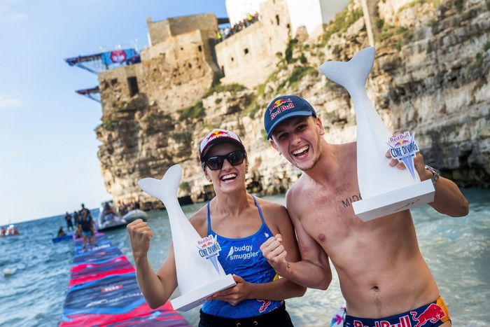 Heslop i Iffland najbolji na Red Bull Cliff Divingu u Italiji