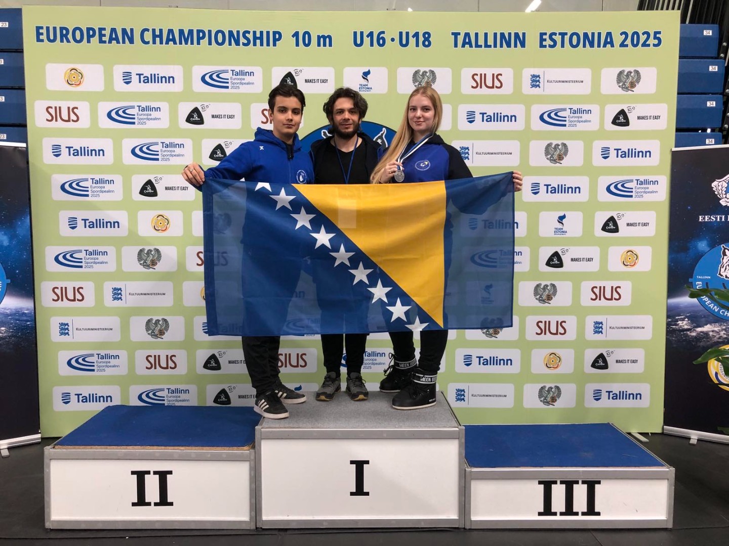 Historijska medalja za BiH u Estoniji: Zakira Pušina vicešampionka Evrope