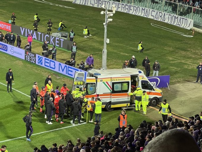 Igrač Fiorentine se srušio usred utakmice, ostali igrači u suzama, utakmica prekinuta