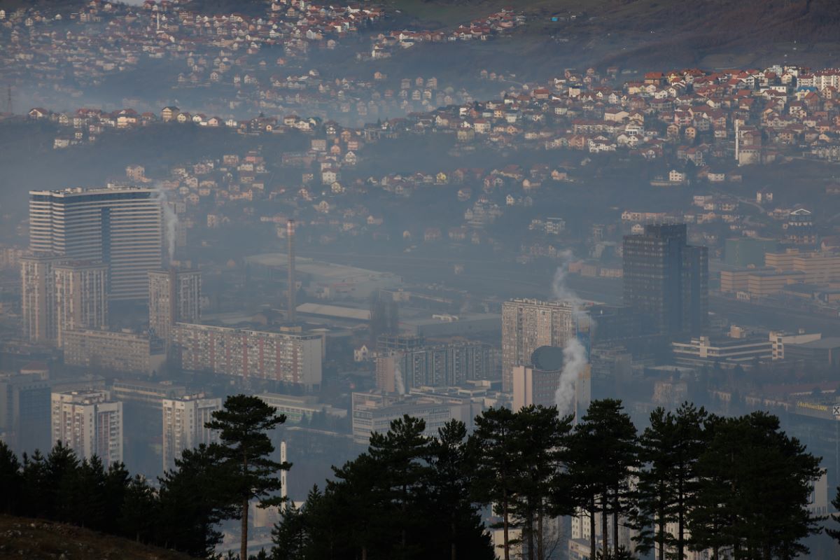 Indeks kvaliteta vazduha najlošiji u Zenici, Visokom, Kaknju i Sarajevu