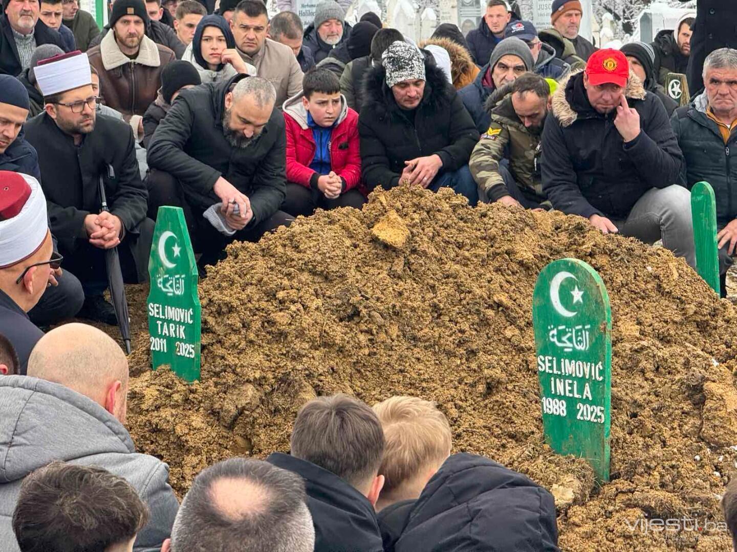 Inela i njen sin sahranjeni jedno pored drugog, lokacija ubice još nepoznata