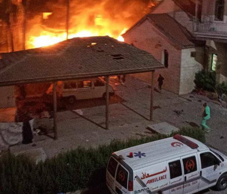 Izrael bombardovao bolnicu u Gazi, najmanje 500 žrtava