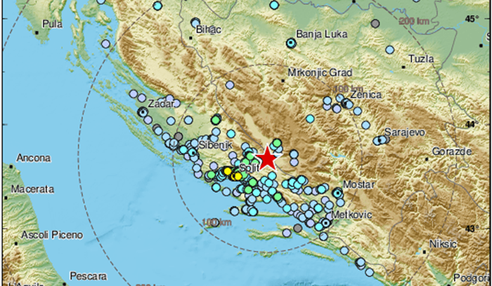 Jak potres zatresao Dalmaciju, osjetio se i u Hercegovini
