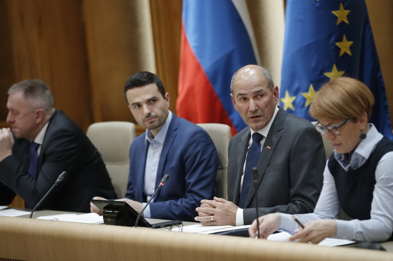 Janša: Proteste u Ljubljani organizirala 'ekstremna ljevica'