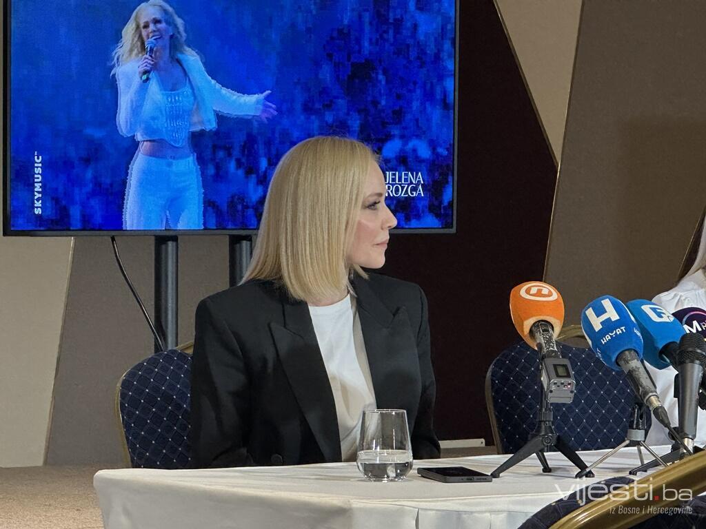 Jelena Rozga u suzama najavila završni koncert turneje u Zetri