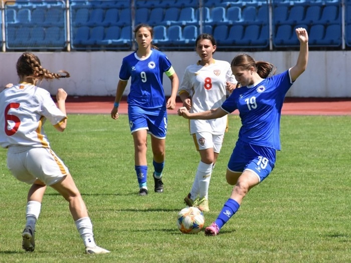 Juniorke BiH ponovo bolje od Sjeverne Makedonije