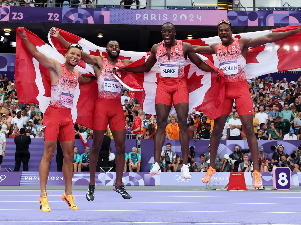 Kanađanima zlato u štafeti 4x100 metara