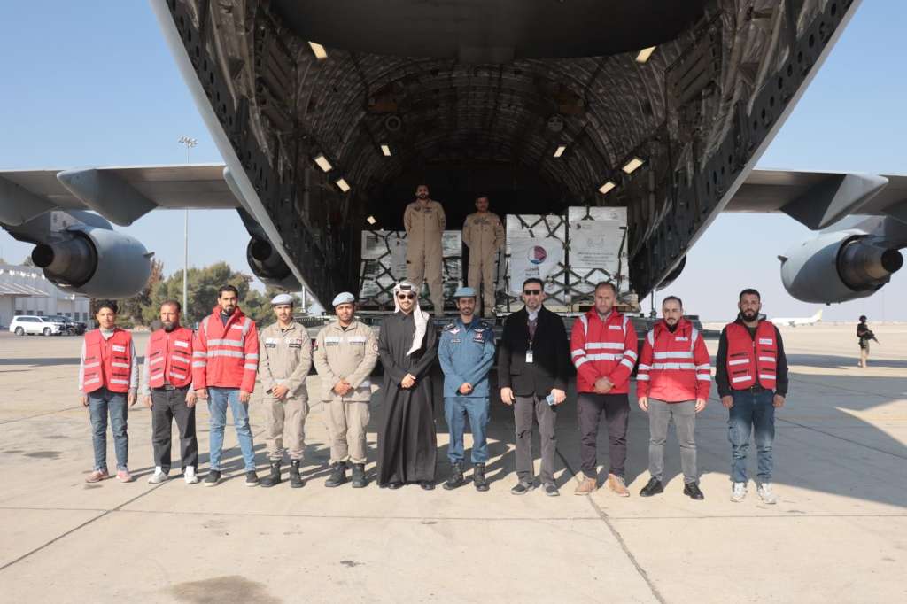 Katar uputio još jedan avion s humanitarnom pomoći u Siriju