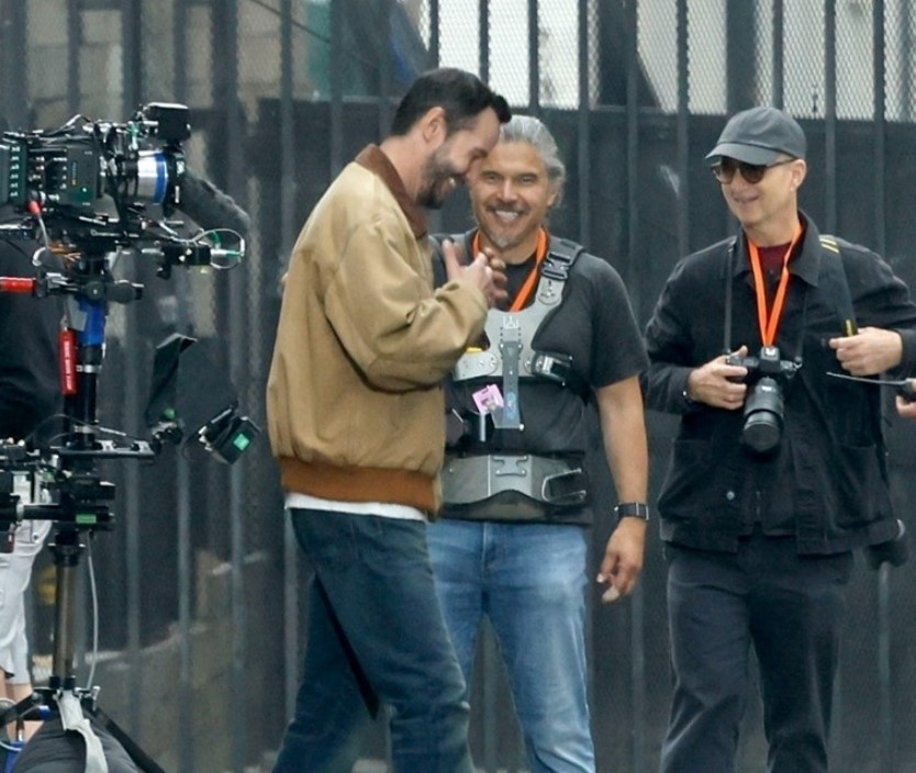 Keanu Reeves snimljen na setu novog filma