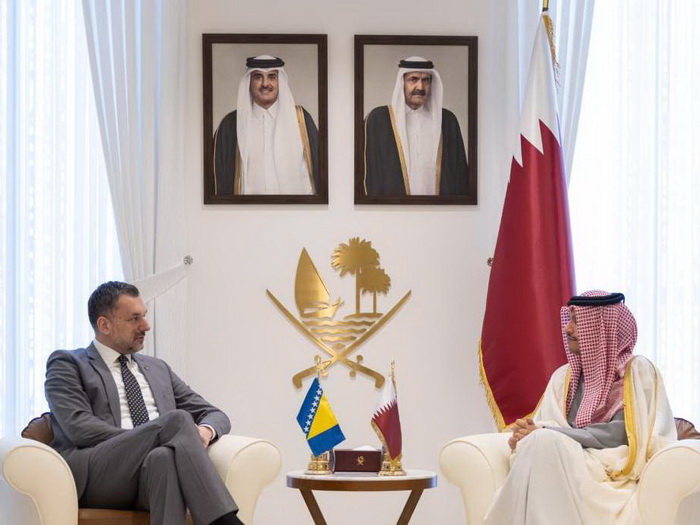 Konaković - Al Thani: Unaprijediti ekonomsku saradnju BiH i Katara