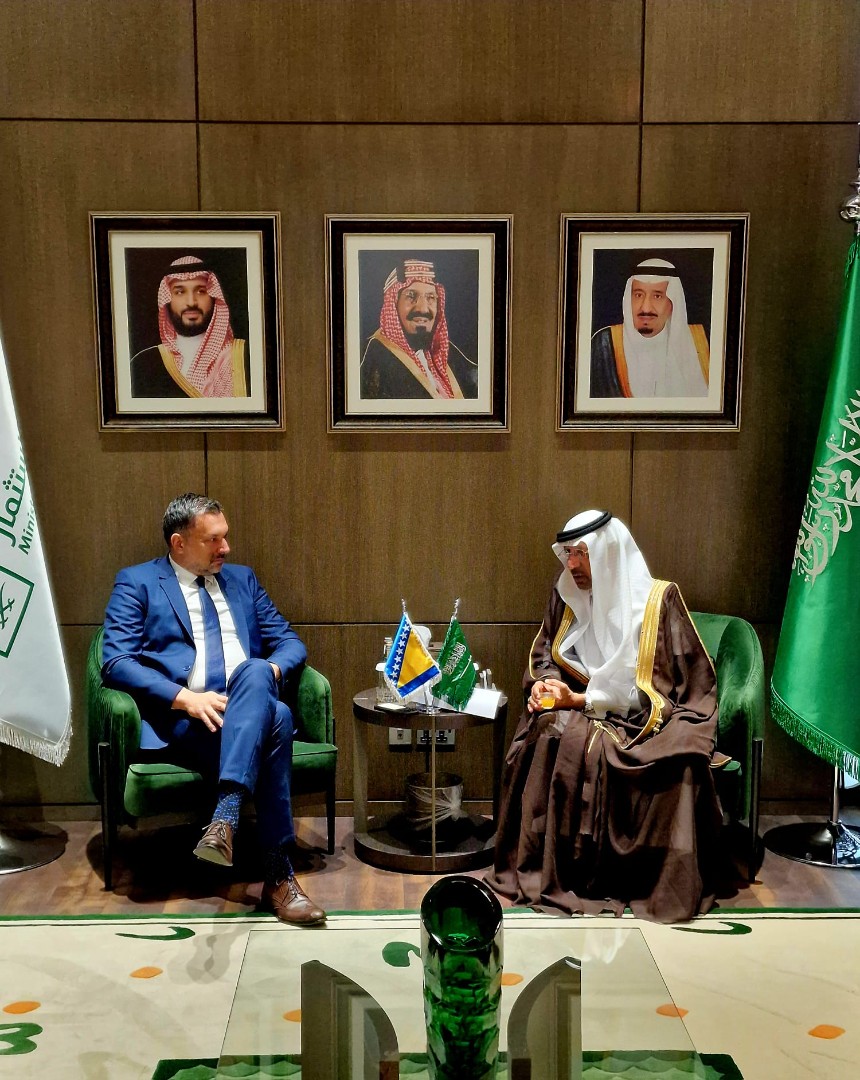 Konaković sa ministrom investicija Saudijske Arabije