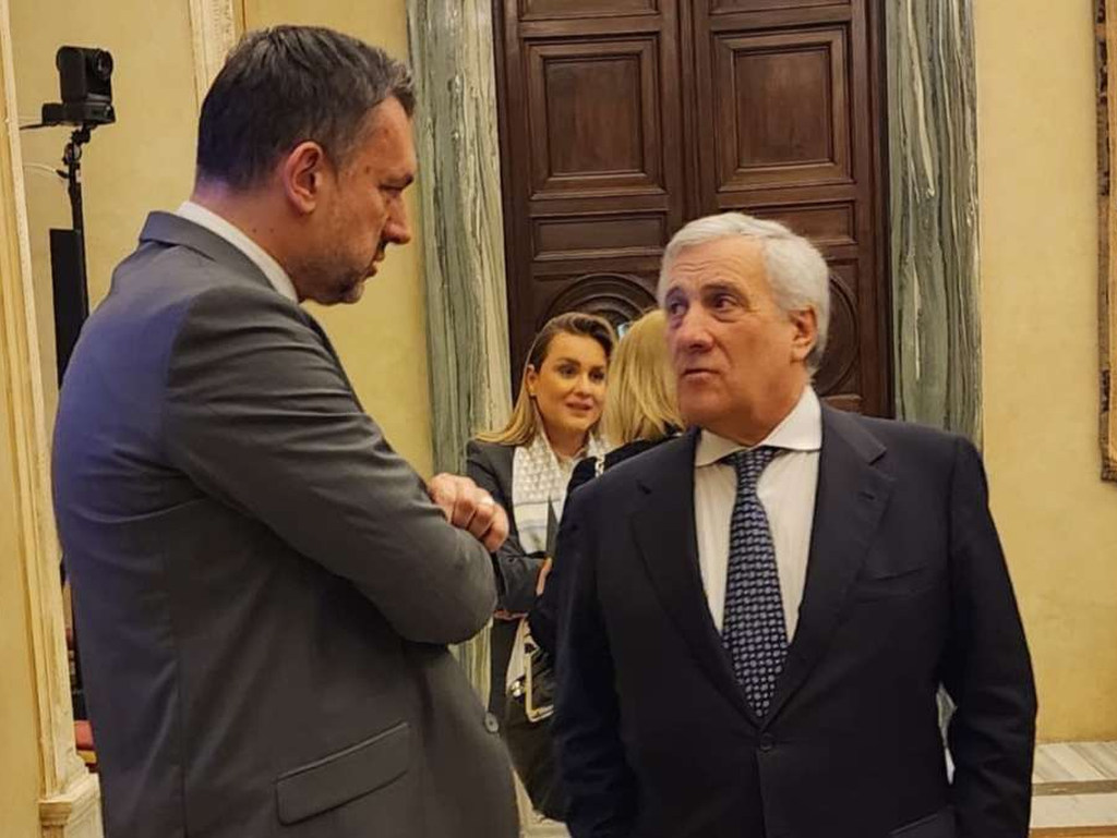 Konaković se sastao sa Tajanijem: Podrška Italije će nam biti ključna