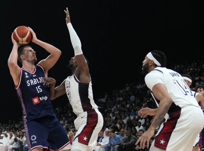 Košarkaši SAD pregazili Srbiju u prijateljskoj utakmici
