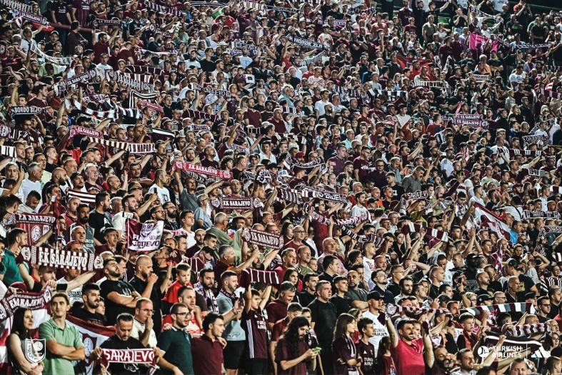 Koševo ubjedljivo najposjećeniji stadion sinoć u Konferencijskoj ligi