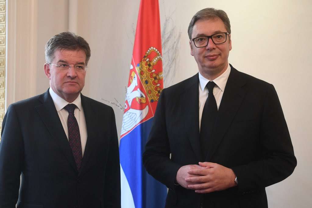 Lajčak s Vučićem, novi sastanak Beograda i Prištine u Bruxellesu 16. novembra