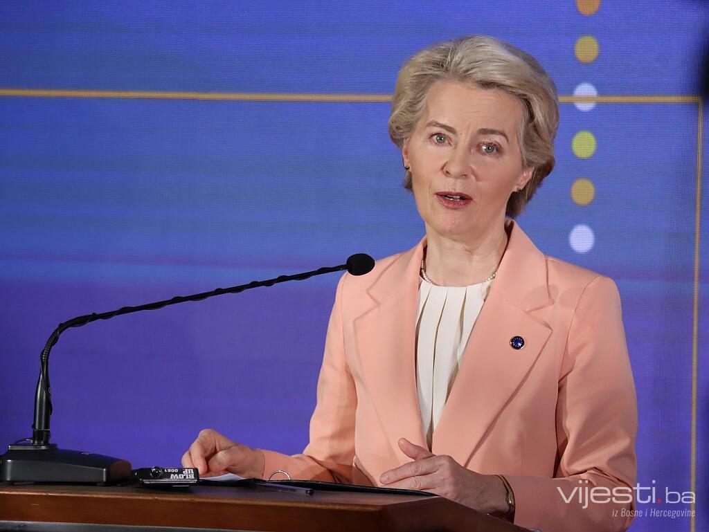 Leyen: BiH ima šansu, ali potrebne su reforme