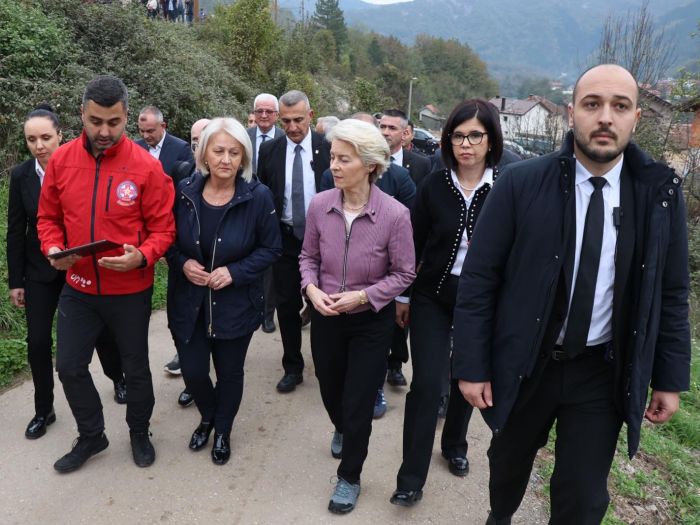 Leyen posjetila Donju Jablanicu, ostala šokirana viđenim