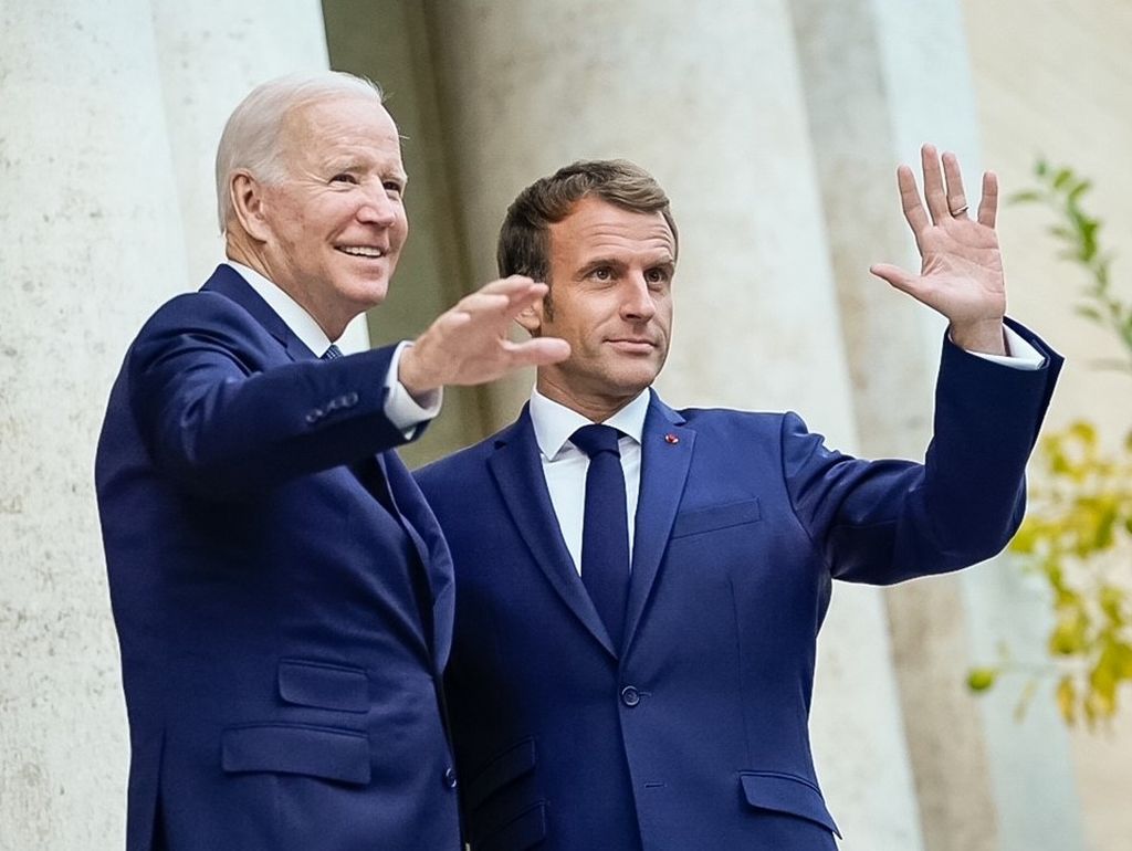 Macron i Biden pozvali na hitnu isporuku humanitarne pomoći Pojasu Gaze