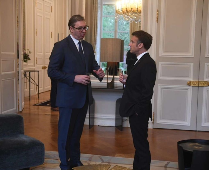 Macron i Vučić: Francuska je 'uvijek bila najbliža u Evropi' Srbiji