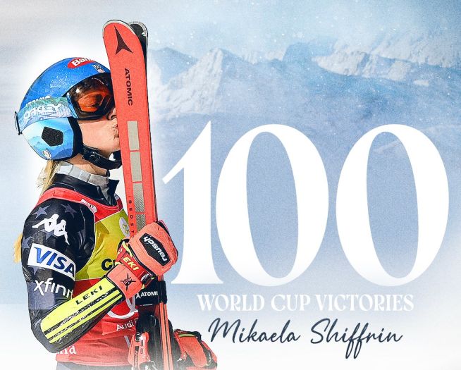 Mikaela Shiffrin upisala jubilarnu 100. pobjedu u karijeri