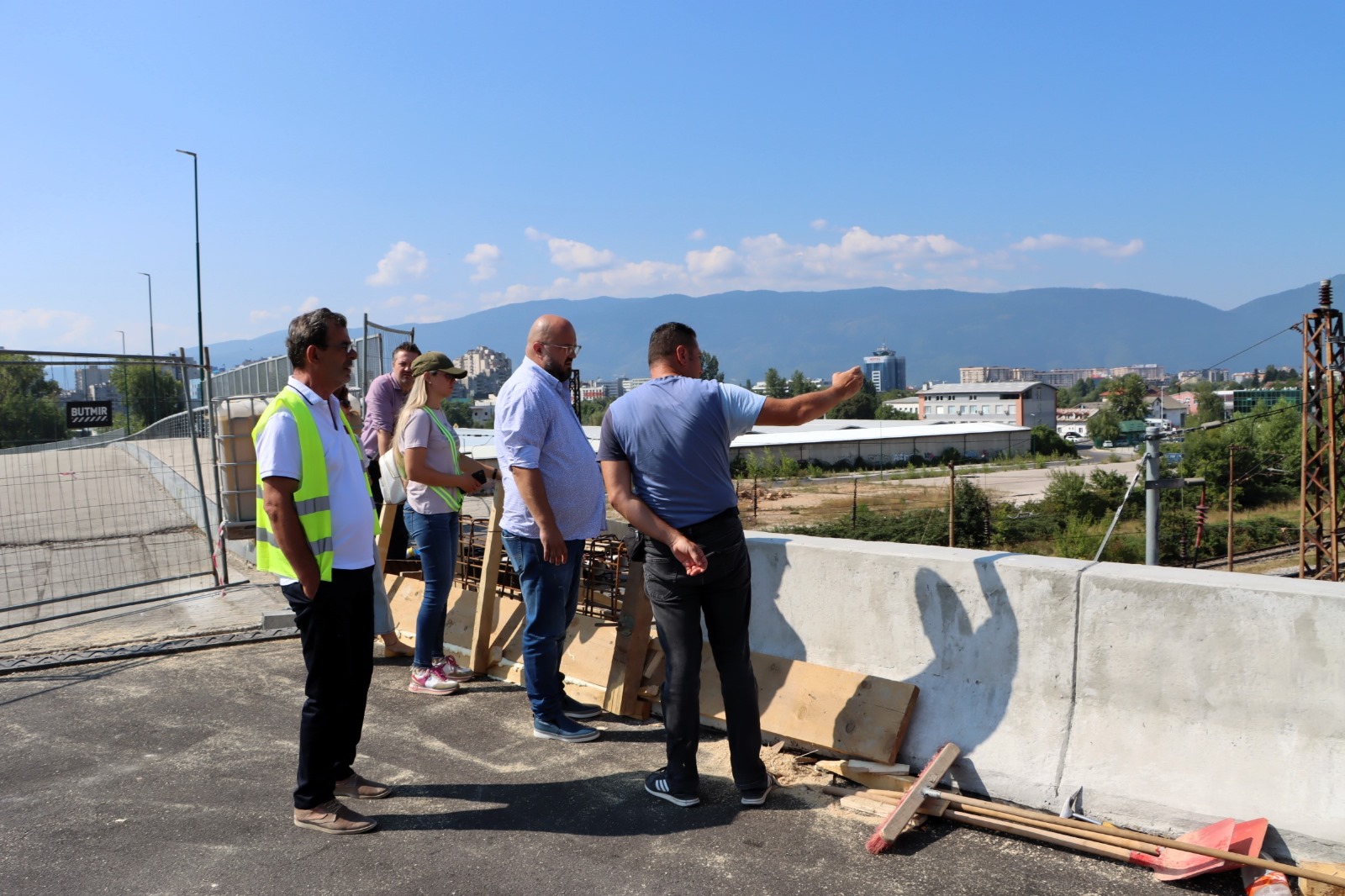 Šteta obišao gradilište IX transverzale, uskoro završetak radova