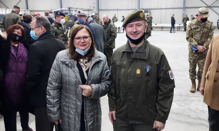 Ministrica Ankica Gudeljević na svečanosti u EUFOR-u