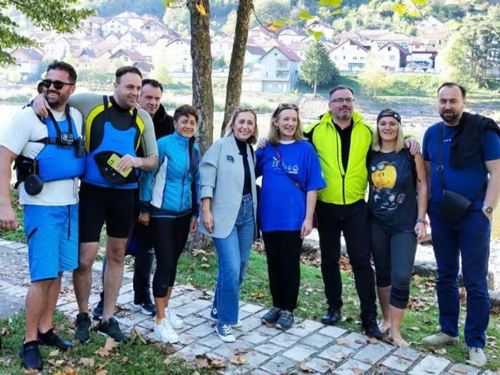 Ministrica Pozder u akciji čišćenja i poribljavanja rijeke Drine