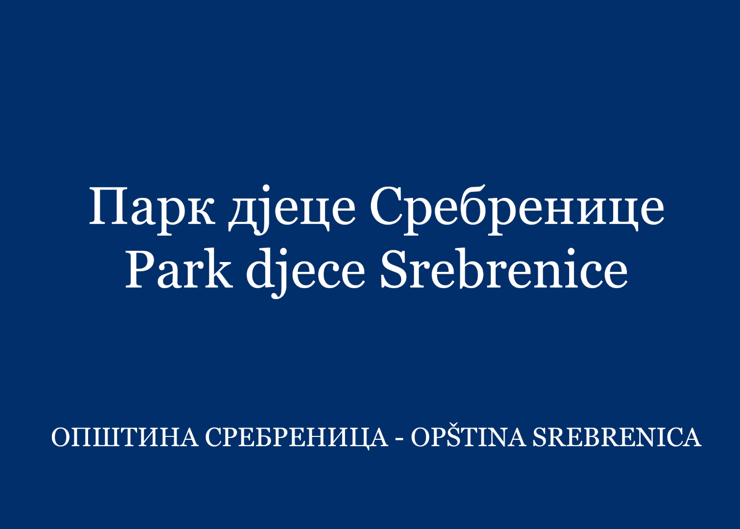 Mladi Srebrenice predložili alternativni prijedlog izmjenama naziva ulica u Srebrenici