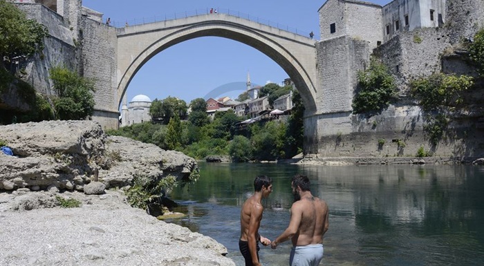 Mostar danas u 15 sati bio najtopliji grad u Evropi!