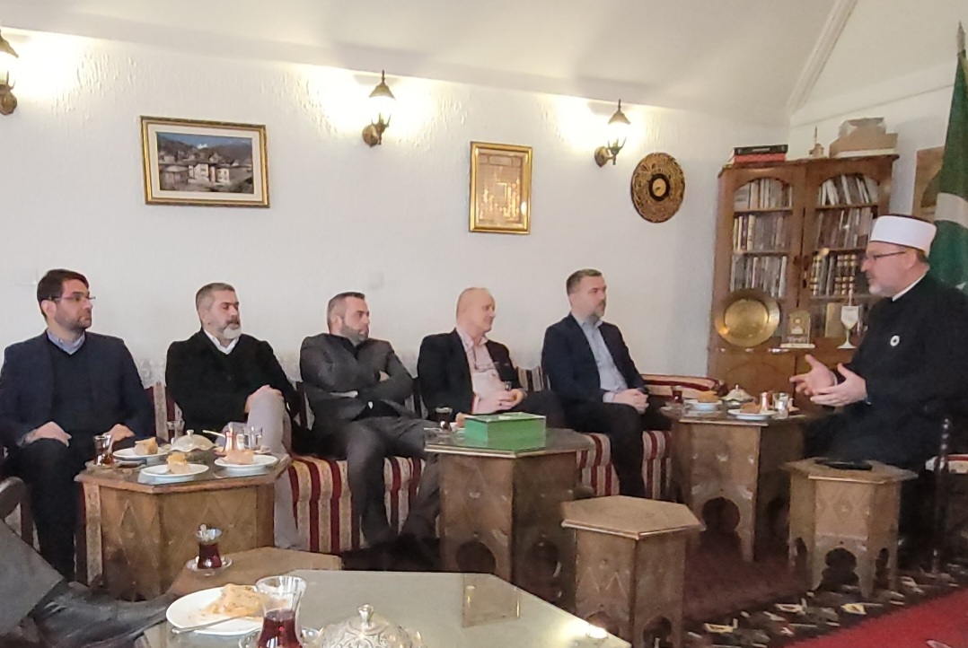 Muftija Ahmed ef. Adilović ugostio delegaciju 'Merhameta'