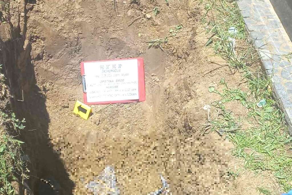 Na području Broda ekshumirani posmrtni ostaci dvije osobe