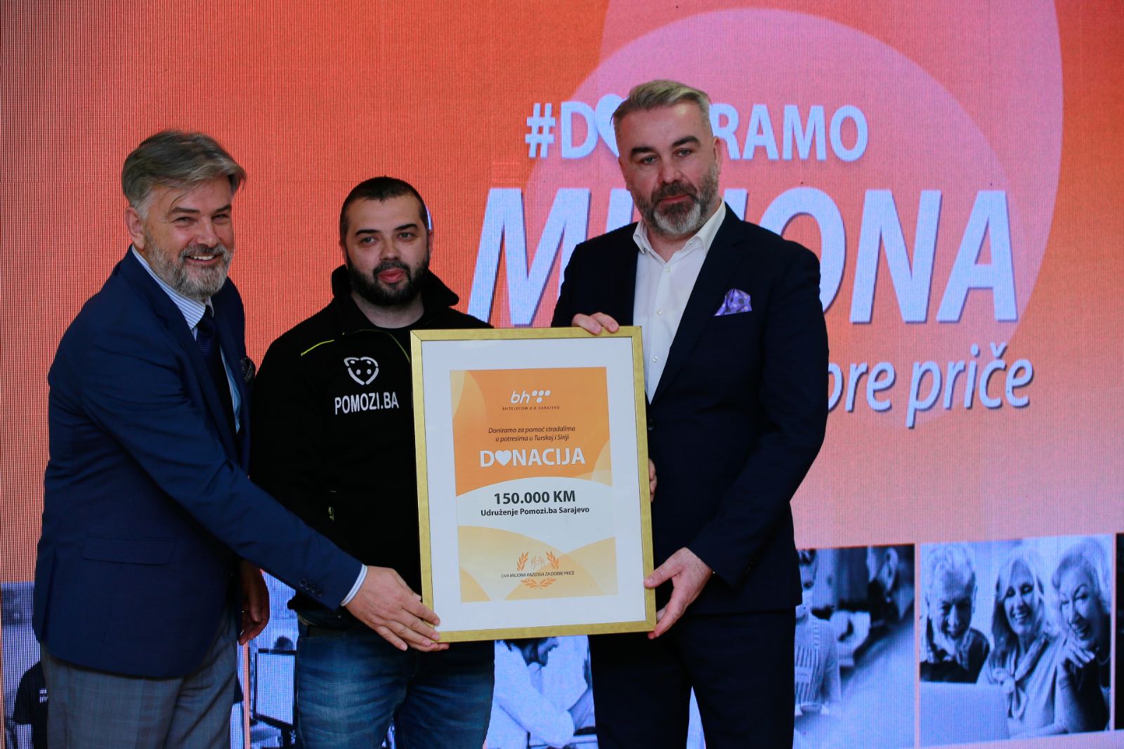 Najveći donator u BiH: BH Telecom donirao 2 miliona KM udruženjima