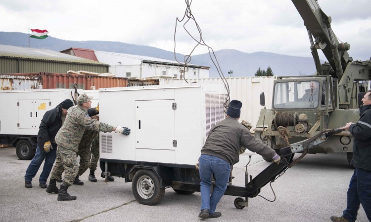 NATO Štab Sarajevo donirao devet agregata Oružanim snagama BiH