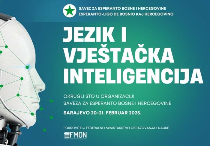 Naučni skup 'Jezik i vještačka inteligencija' u februaru u Sarajevu