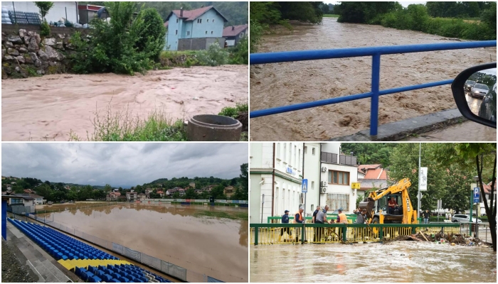 Nevrijeme i poplave izazvali velike probleme bh. građanima