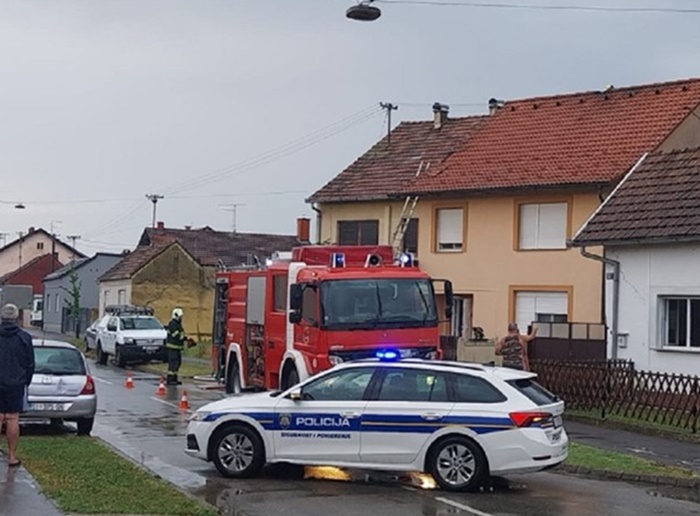 Nevrijeme u Hrvatskoj uzima maha: Grom udario u porodičnu kuću u Slavonskom Brodu