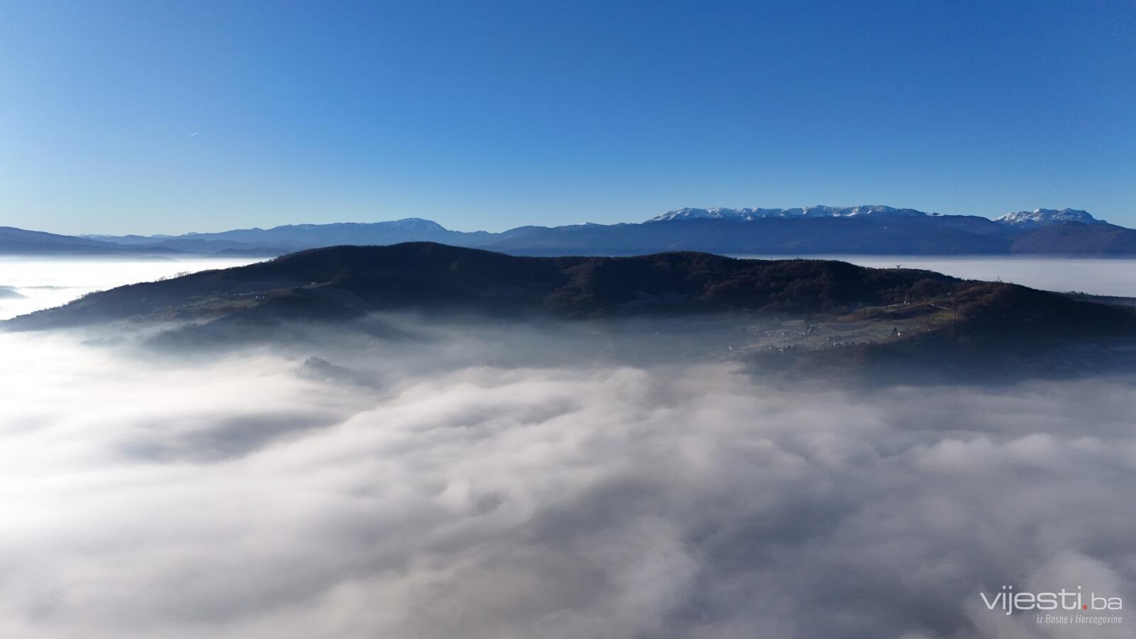 Nisko naoblačenje u većem dijelu Bosne, sunčano u Hercegovini