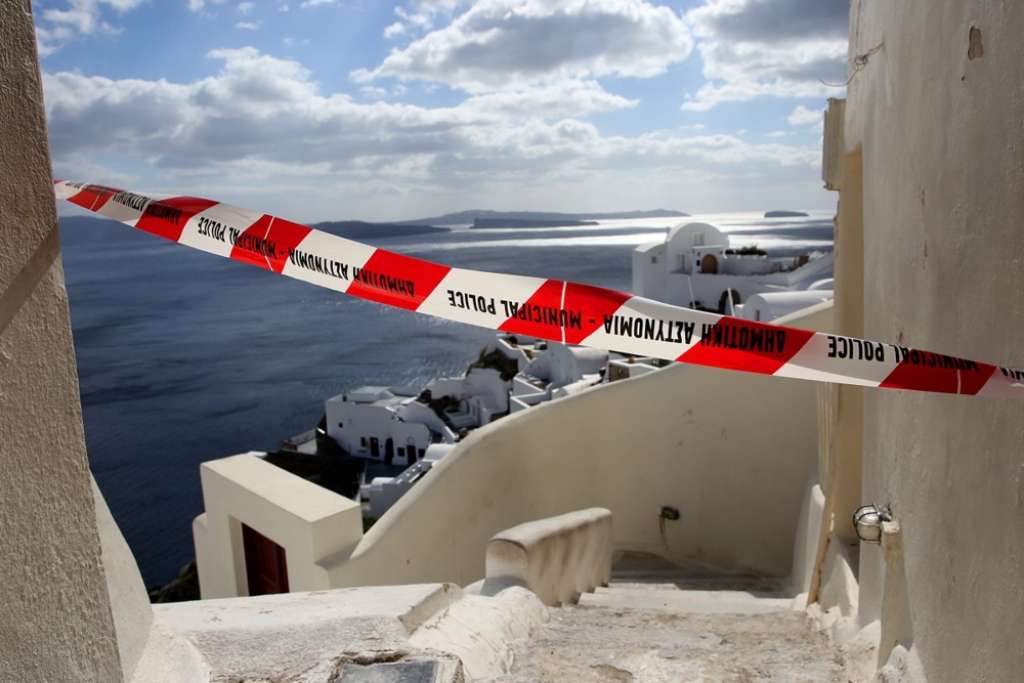 Niz zemljotresa pogodio otok Santorini, vlasti proglasile vanredno stanje