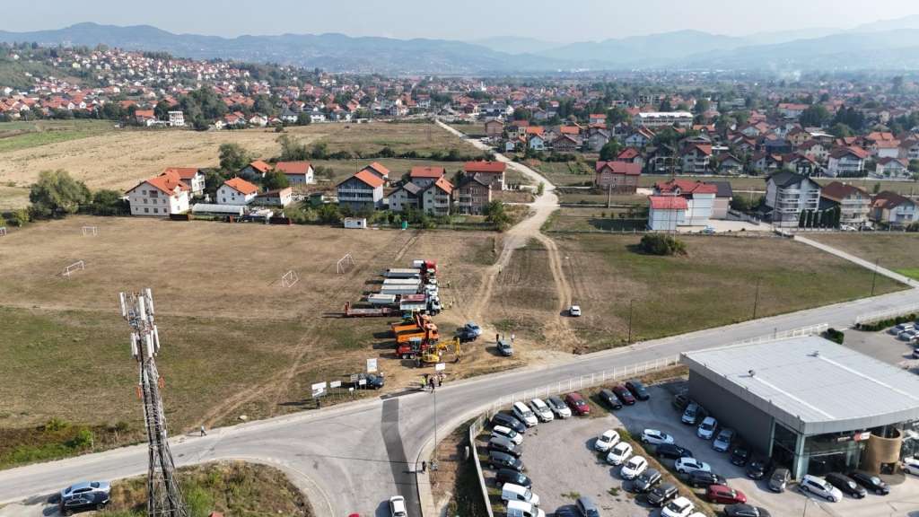 Novo gradilište na Ilidži: Uskoro saobraćajnica od Osjeka do mosta na Zujevini