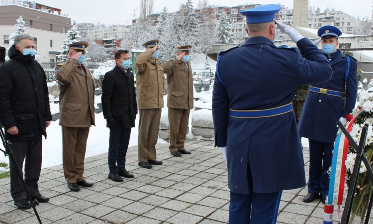 Obilježene godišnjice utemeljenja 1. pješačke pukovnije OSBiH i HVO-a