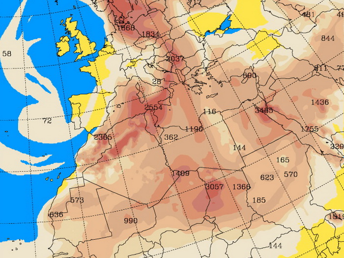 Oblaci saharske prašine prekrili Grčku, temperature do 31 stepen