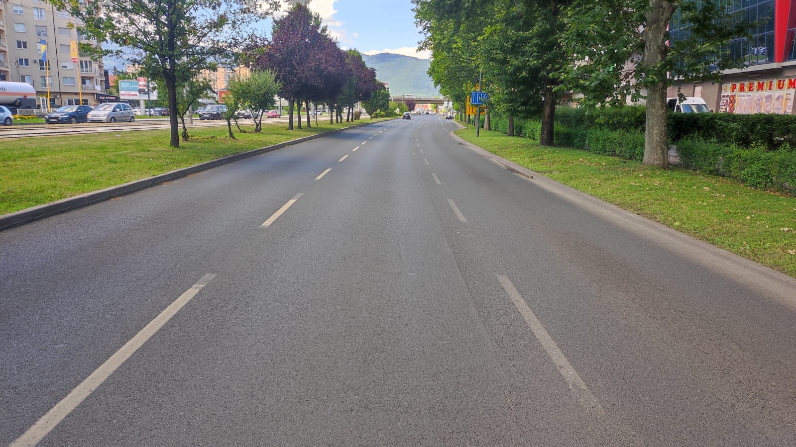 Počinje obnova horizontalne signalizacije na glavnoj gradskoj saobraćajnici