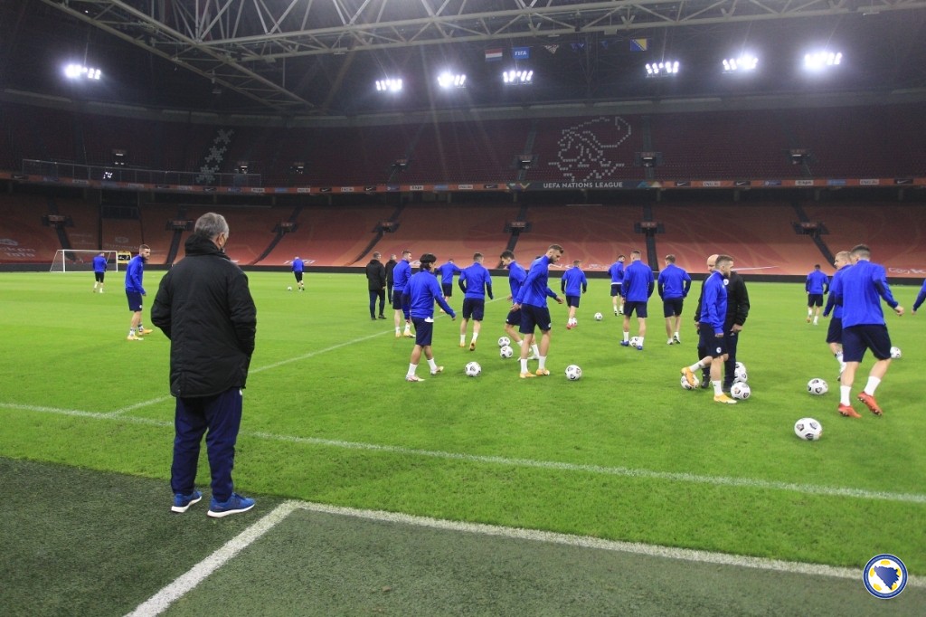 Odrađen trening Zmajeva na Johan Cruijff Areni