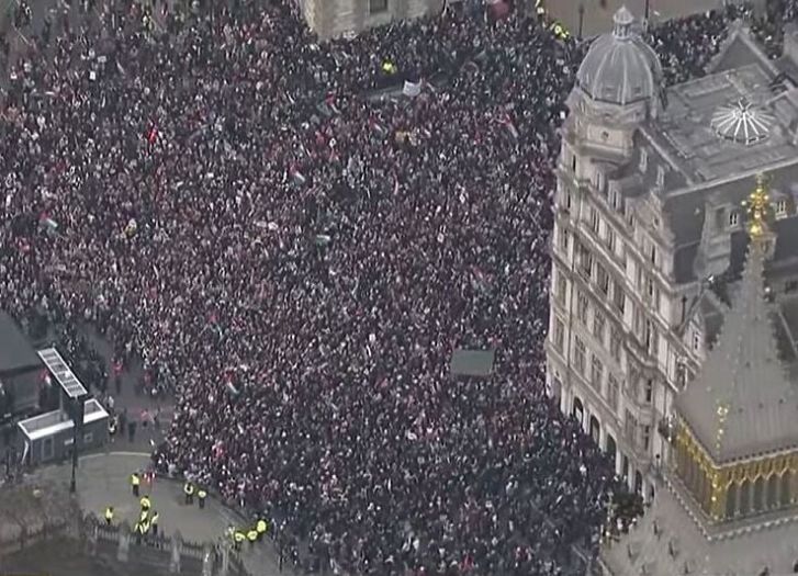 Još jedan masovni protest podrške Palestini u Londonu