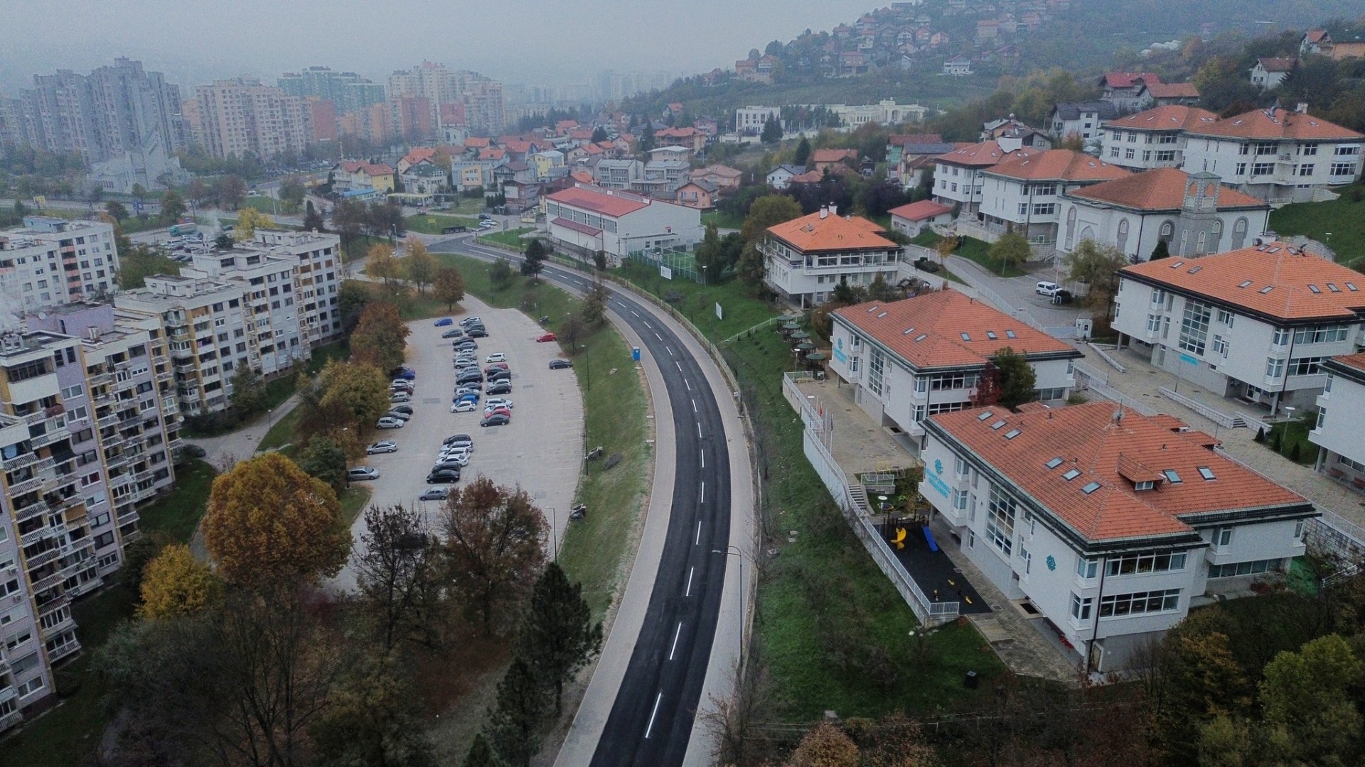 Obnovljena Olimpijska ulica večeras otvorena za saobraćaj u Sarajevu