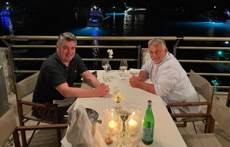 Orban i Milanović na večeri na Paklenim otocima