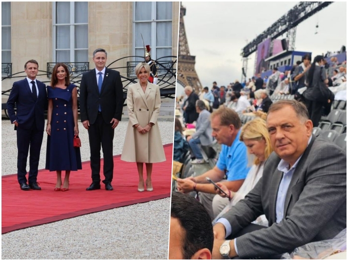 Otvaranje OI u Parizu: Bećirović sa svjetskim liderima, za Dodika nema mjesta