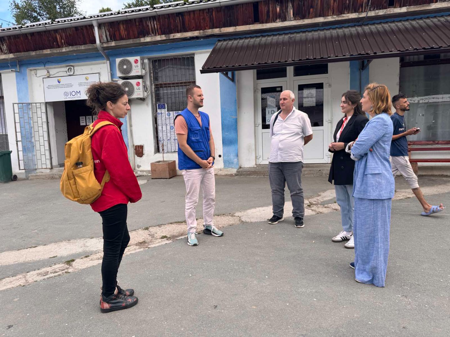 Pavić Pečenković posjetila migrantski centar Blažuj