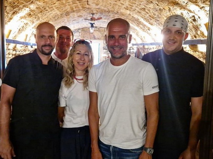 Pep Guardiola uživa s porodicom u Hrvatskoj